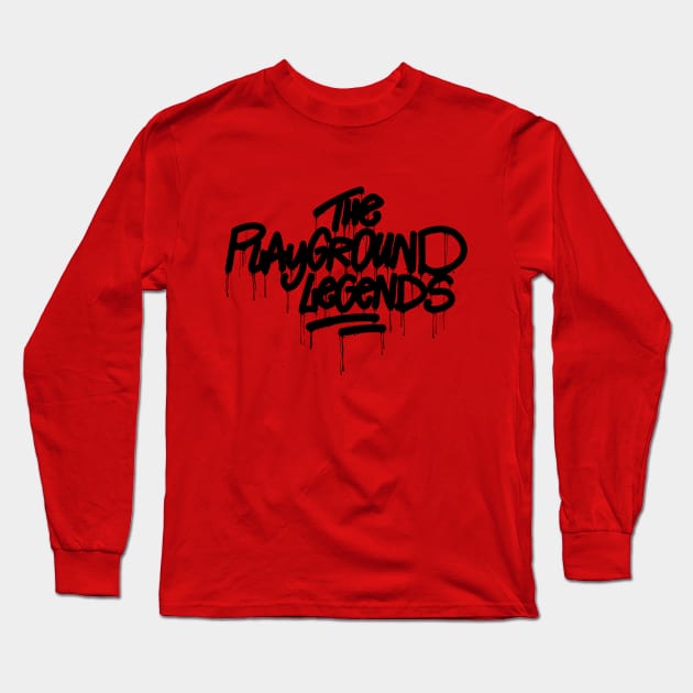 Playground Legends Baseball Krink Long Sleeve T-Shirt by jonnyfastball